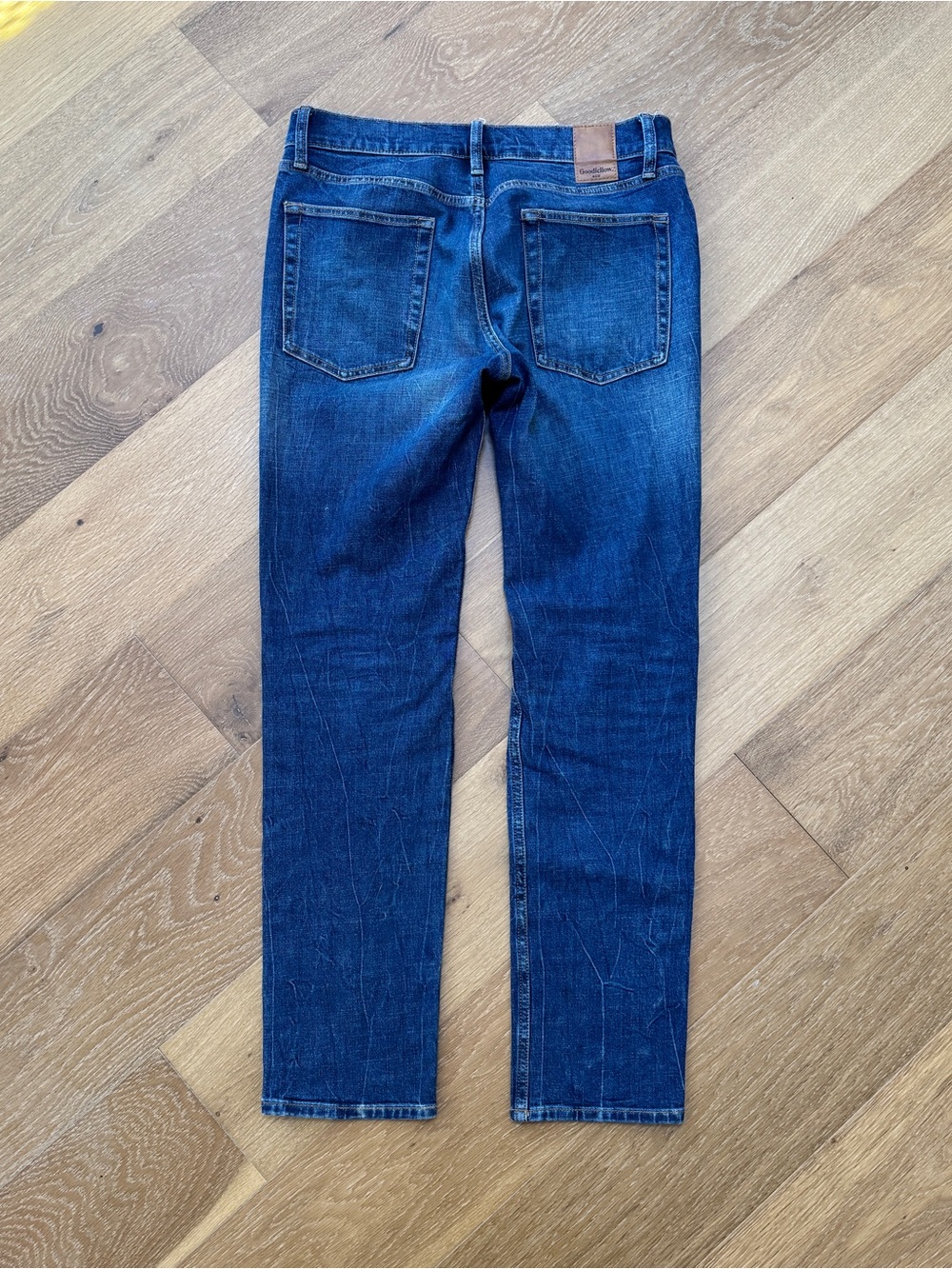 Goodfellow & Co Dark Blue Slim Skinny Straight Jeans 32 x 32 - Picture 3 of 6